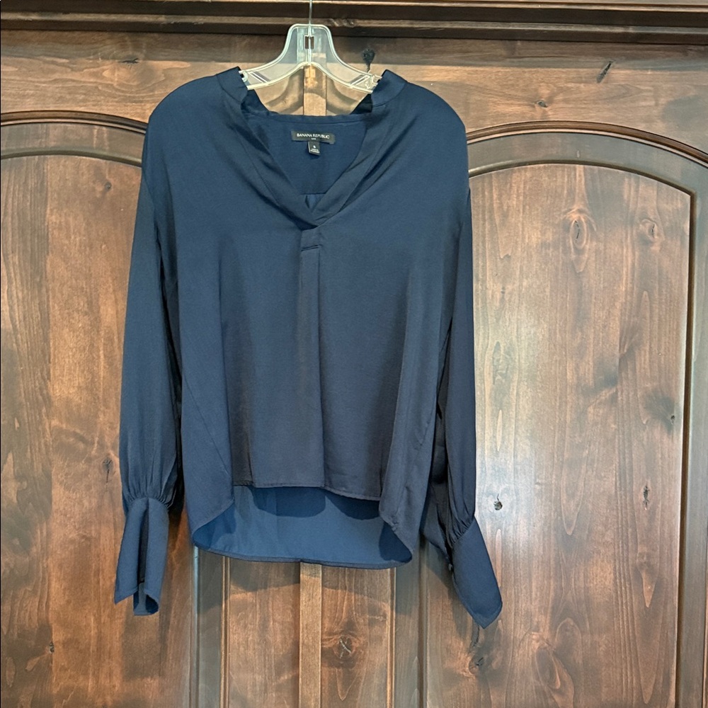 Banana Republic Deep Blue Blouse